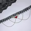 Choker De Renda Com Pingente De Coração - Image 3