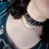Choker de couro e Pingente de Coração - Image 3
